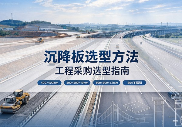 海州沉降板选择方法